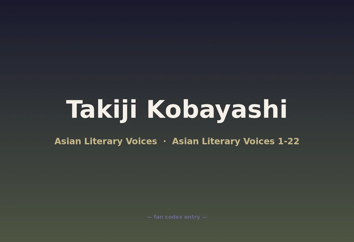 Takiji Kobayashi