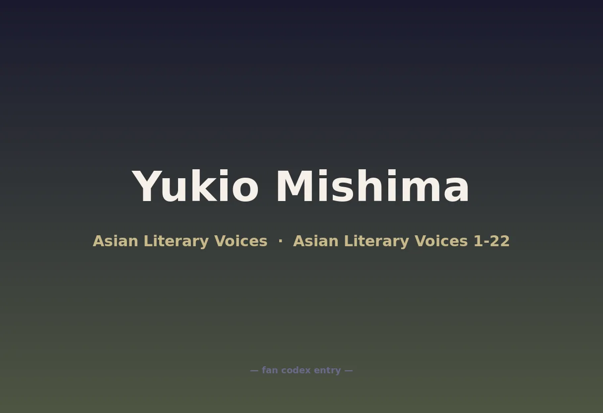 Yukio Mishima
